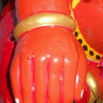 Lord Ganesha idol at the Babulnath